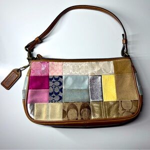 Authentic Coach Multi-Color Small Purse